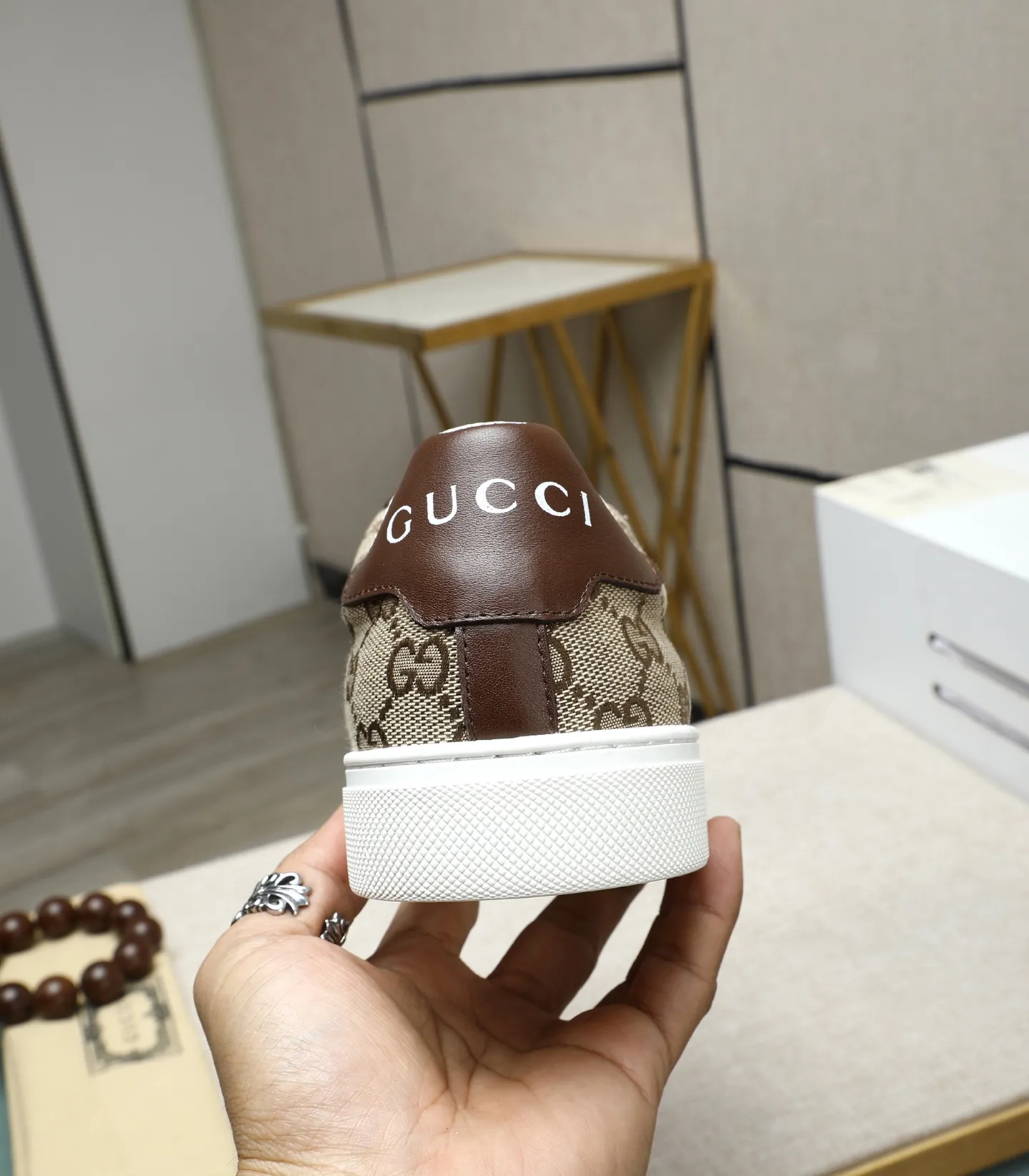 Men's shoes💰420 GUCCI🔍🔍latest spring style On sale at the same time at the counter, original calfskin imported from Italy, genuine leather lining, (high-end, luxury, and class) exquisite workmanship, soles: original soles specially provided by the original factory, ⚠Exclusive double-layer movable molded soles are super comfortable⚠, real photos🎬The real ones are better🔍🔍"High quality·Follow the order" code number 38-44
